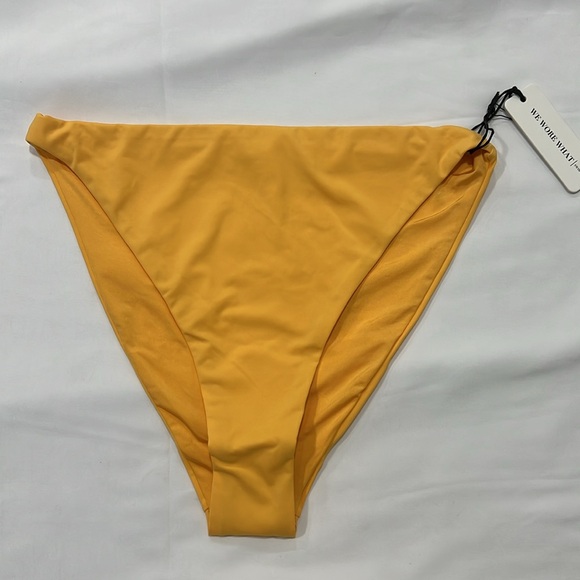 We Wore What Warm Apricot Amber Swim Bottom, SMALL - Picture 2 of 10